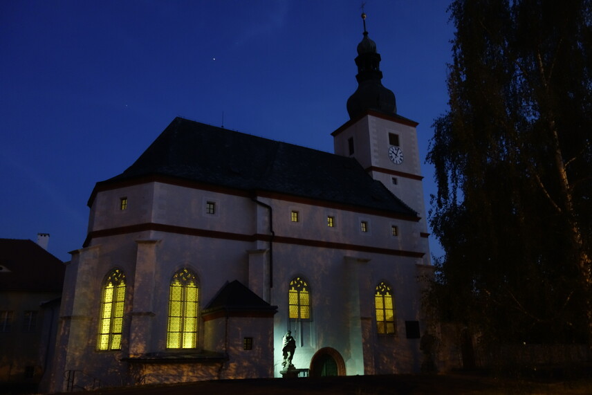 Světový den roztroušené sklerózy (31.5.2017) – kostel sv. Floriána v Krásném Březně