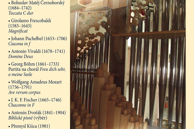 Náhled plakátu varhanního koncertu duchovní hudby v kostele sv. Floriána dne 10.9.2017 od 18 hod.