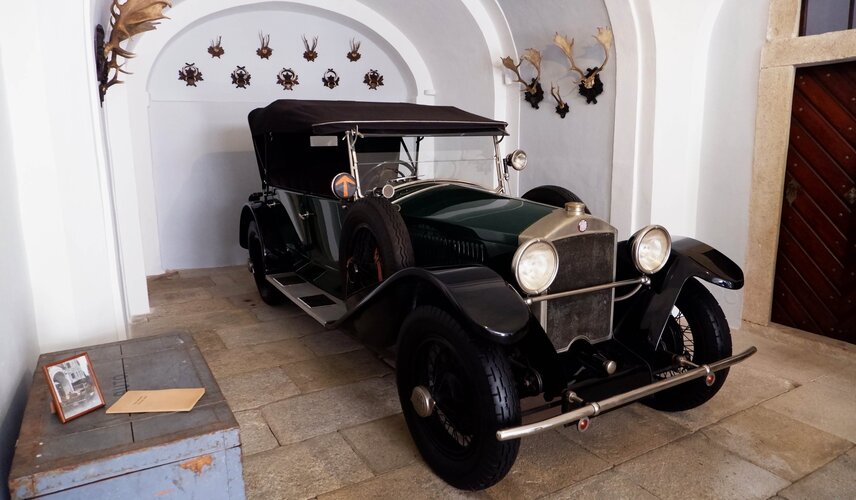 Automobil Tatra 17, SZ Telč Automobil Tatra 17, SZ Telč
